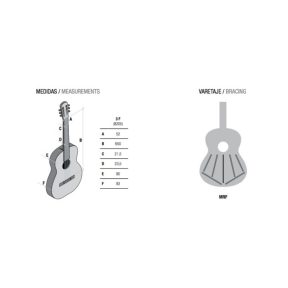 Flamenco guitar Alhambra 3F