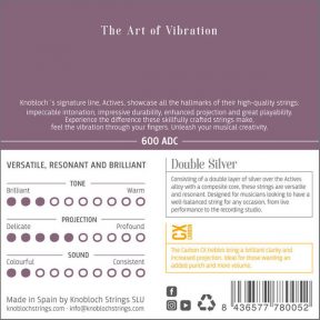 Knobloch Actives CX Carbon 600ADC