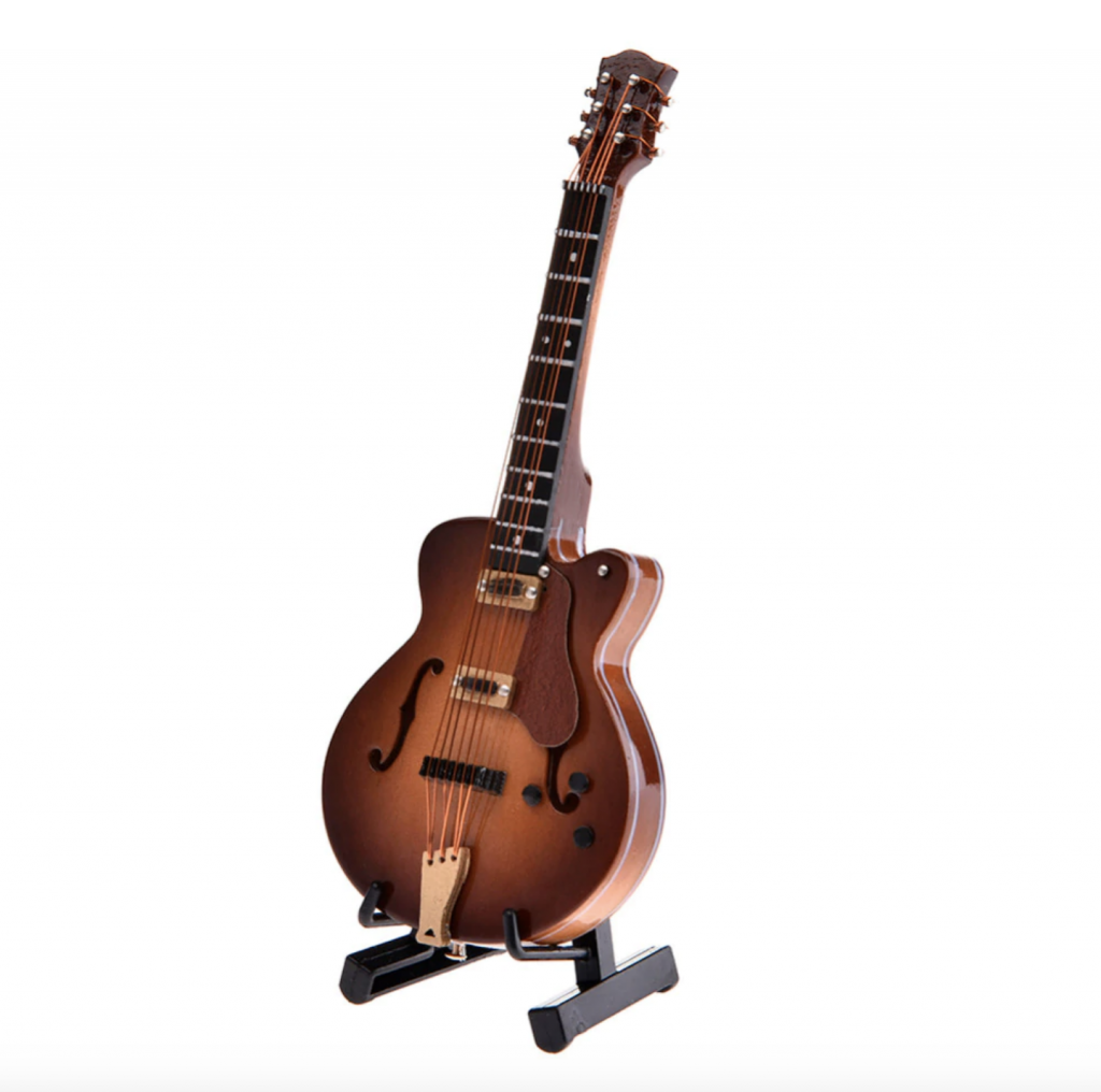 miniatura guitarra eléctrica