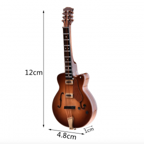 miniatura guitarra eléctrica