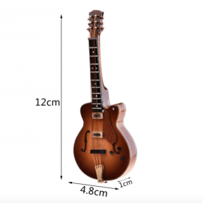 miniatura guitarra eléctrica
