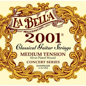 Cuerdas La Bella 2001 Clásica Medium Tension
