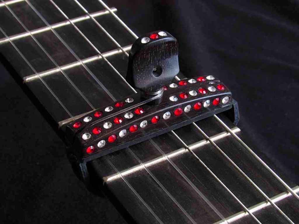 Cejilla flamenca artesana con brillantes