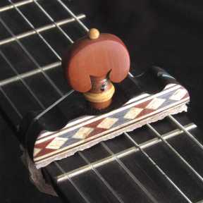 Cejilla flamenca con taracea