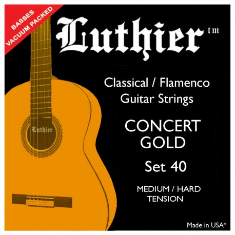 Luthier 40 Concert Gold