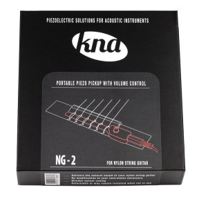 Alternative view of KNA NG-2 pickup for classical and flamenco guitars